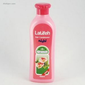 مایع نرم کننده موی سر صورتی 400 ml لطیفه