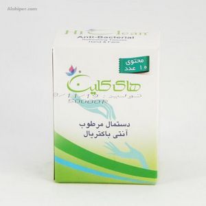 دستمال مرطوب عطری  بسته 10 ع هایکلین