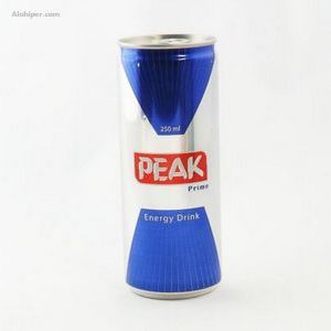 نوشابه انرژی زا گازدار 250 ml  قوطی فلزی ایزی اپن  PEAK