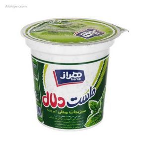 ماست هموژنیزه دلال 750گ کم چرب F.Gدرپلمپ ‹ هراز